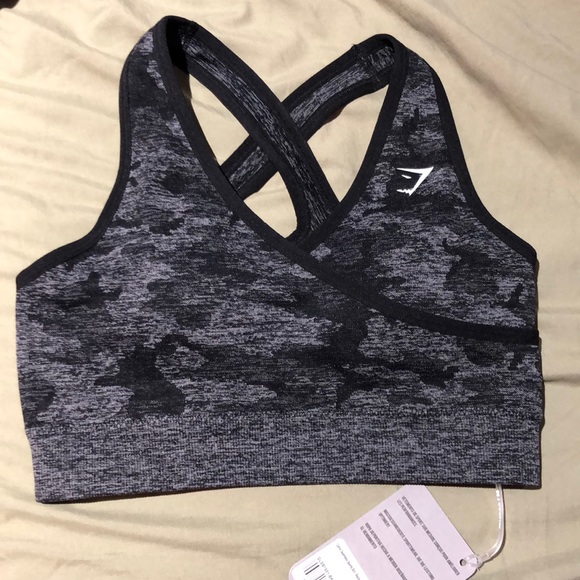 Gymshark Other - NWT Gymshark Seamless Camo Sports Bra Size Small